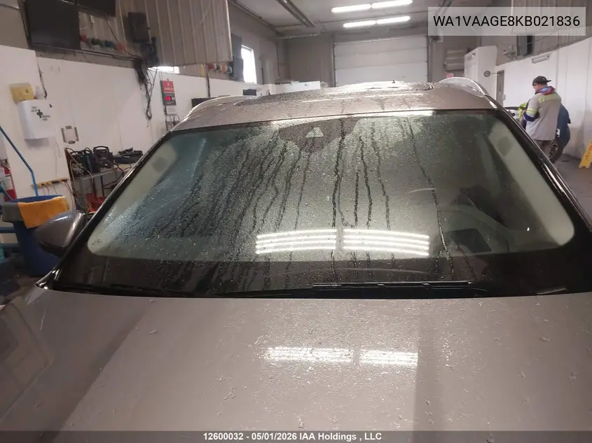 2019 Audi E-Tron Prestige VIN: WA1VAAGE8KB021836 Lot: 12600032