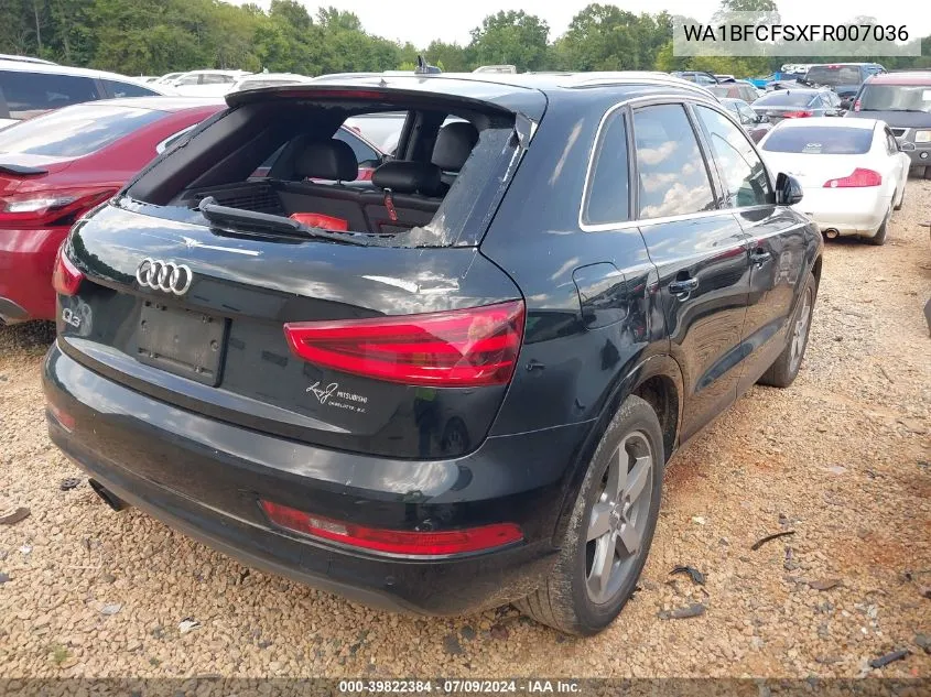 WA1BFCFSXFR007036 2015 Audi Q3 2.0T Premium Plus