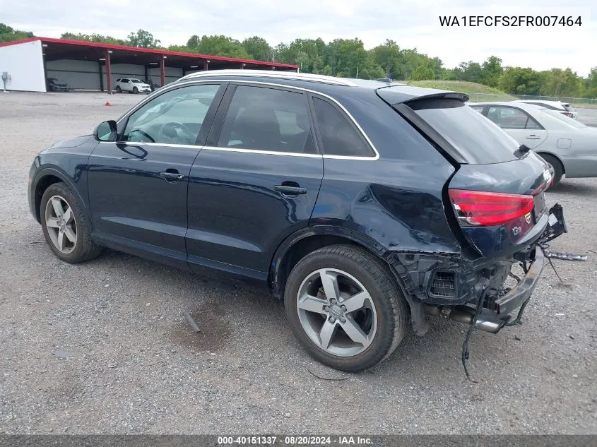 WA1EFCFS2FR007464 2015 Audi Q3 Premium Plus