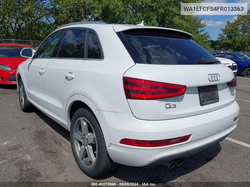 WA1EFCFS4FR013363 2015 Audi Q3 2.0T Premium Plus