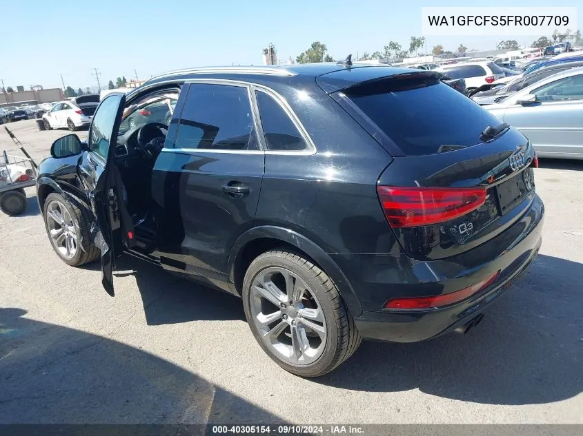 WA1GFCFS5FR007709 2015 Audi Q3 Prestige