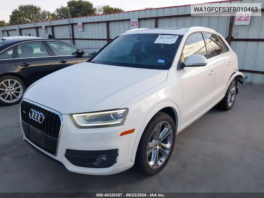 WA1GFCFS3FR010463 2015 Audi Q3 2.0T Premium Plus