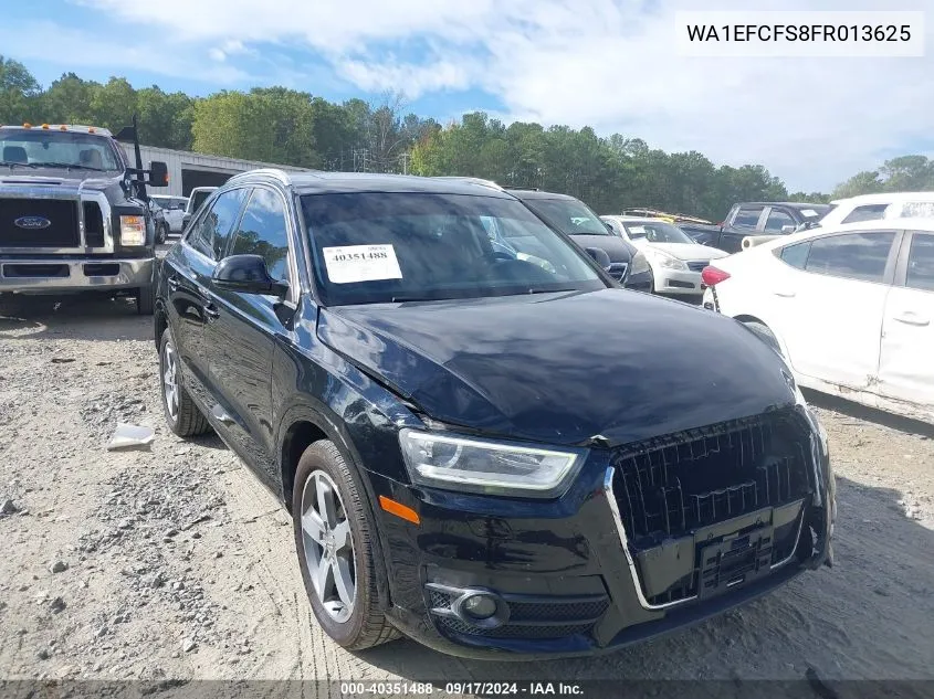 WA1EFCFS8FR013625 2015 Audi Q3 2.0T Premium Plus