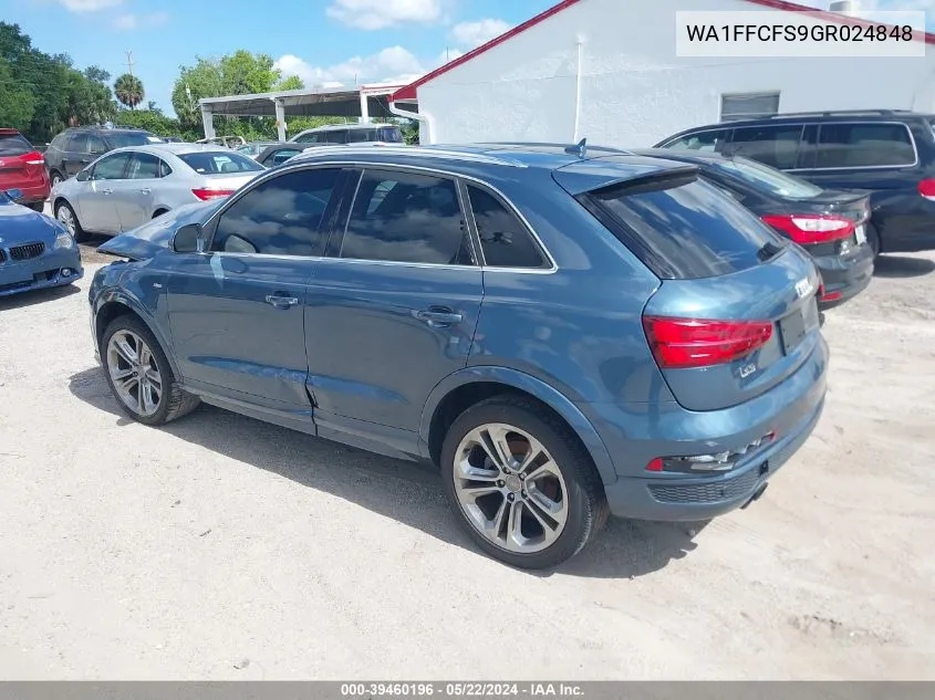 WA1FFCFS9GR024848 2016 Audi Q3 2.0T Premium Plus