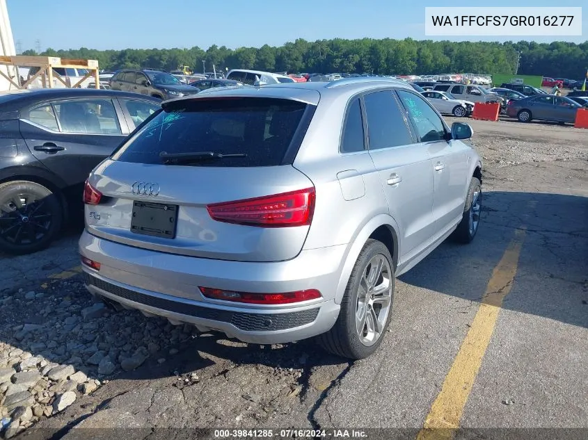 WA1FFCFS7GR016277 2016 Audi Q3 2.0T Premium Plus