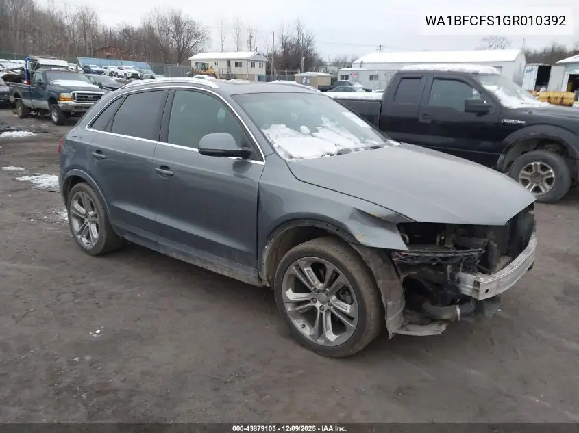 WA1BFCFS1GR010392 2016 Audi Q3 2.0T Premium Plus