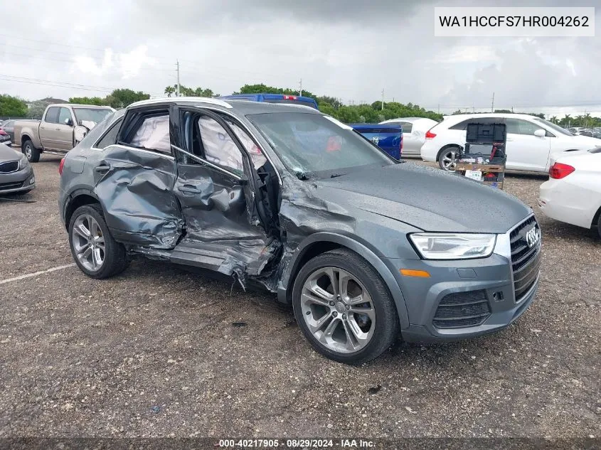 WA1HCCFS7HR004262 2017 Audi Q3 2.0T Premium