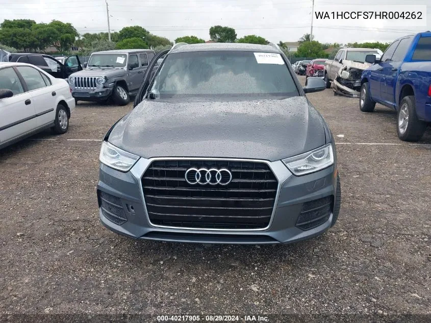 WA1HCCFS7HR004262 2017 Audi Q3 2.0T Premium