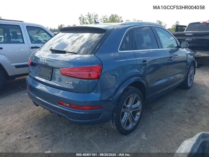 WA1GCCFS3HR004058 2017 Audi Q3 2.0T Premium