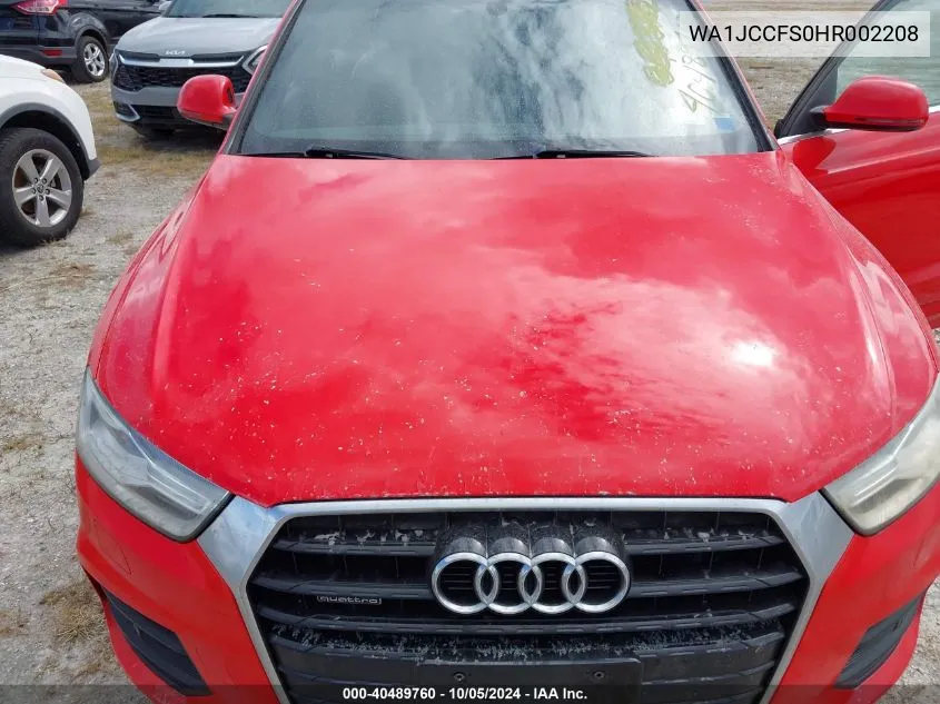 WA1JCCFS0HR002208 2017 Audi Q3 Premium Plus