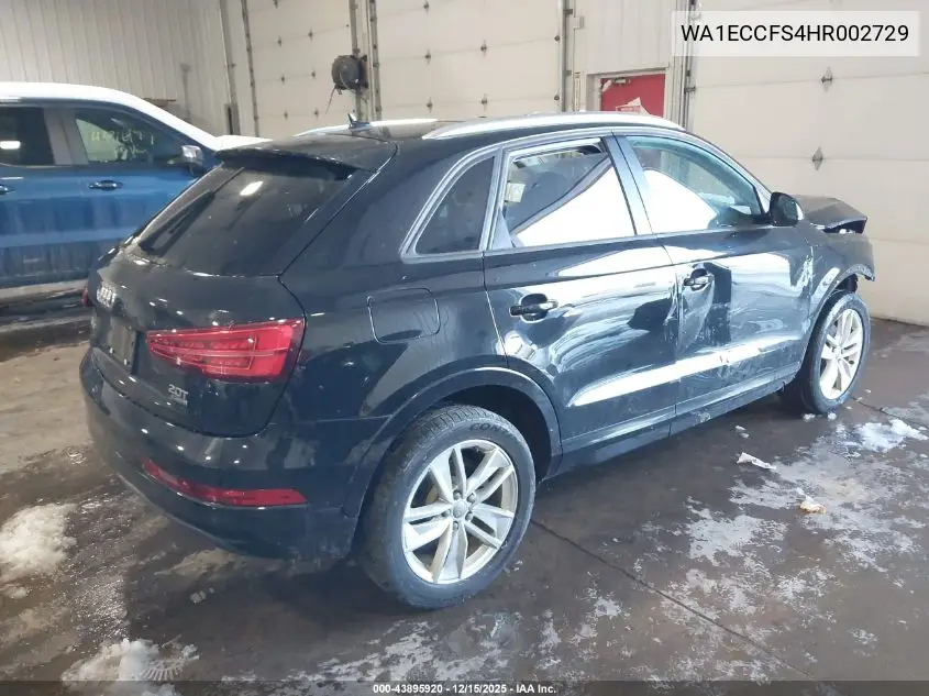 WA1ECCFS4HR002729 2017 Audi Q3 2.0T Premium