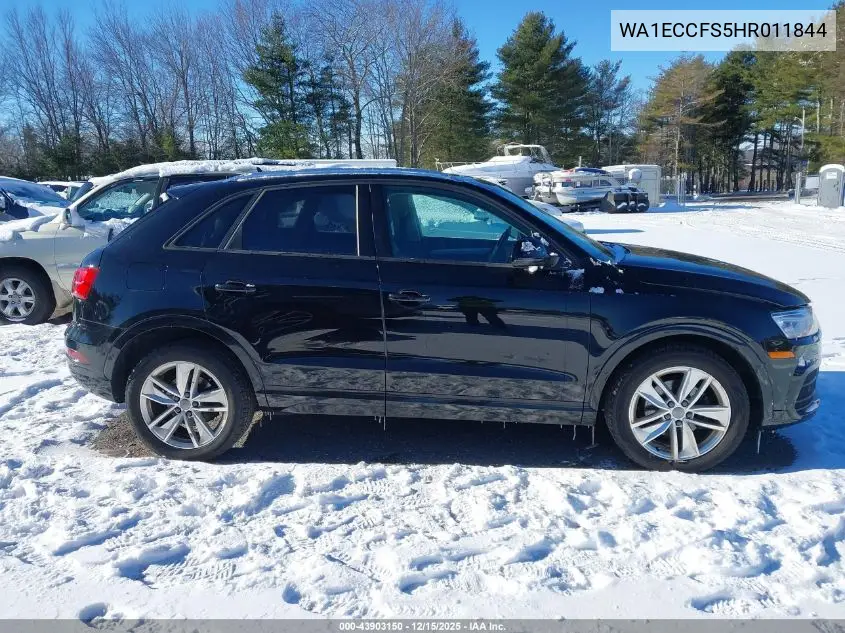 WA1ECCFS5HR011844 2017 Audi Q3 2.0T Premium