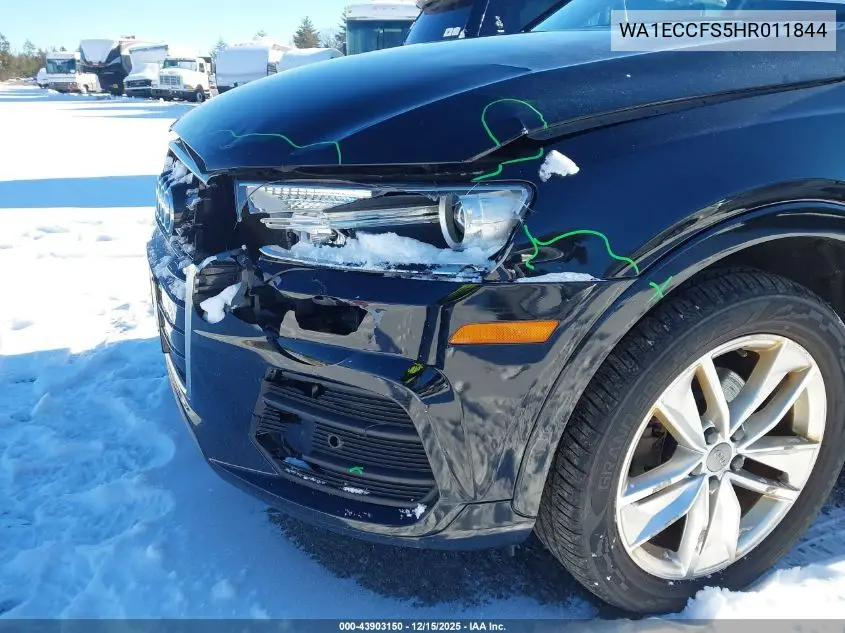 WA1ECCFS5HR011844 2017 Audi Q3 2.0T Premium