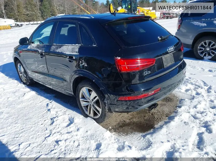 WA1ECCFS5HR011844 2017 Audi Q3 2.0T Premium