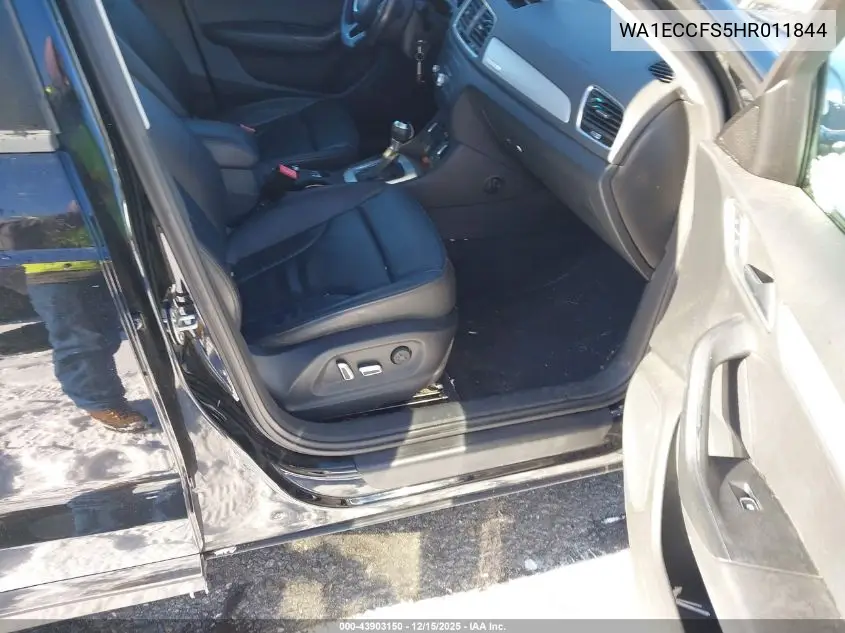 WA1ECCFS5HR011844 2017 Audi Q3 2.0T Premium