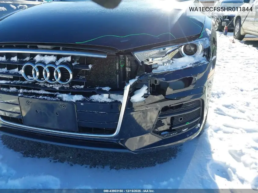 WA1ECCFS5HR011844 2017 Audi Q3 2.0T Premium