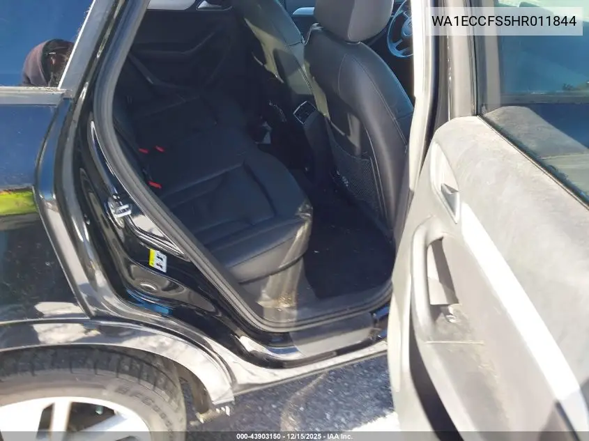 WA1ECCFS5HR011844 2017 Audi Q3 2.0T Premium