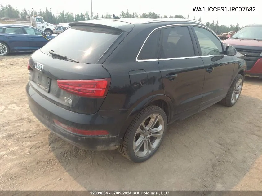 WA1JCCFS1JR007682 2018 Audi Q3