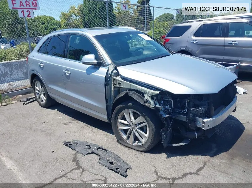 WA1HCCFS8JR007175 2018 Audi Q3 2.0T Premium/2.0T Sport Premium