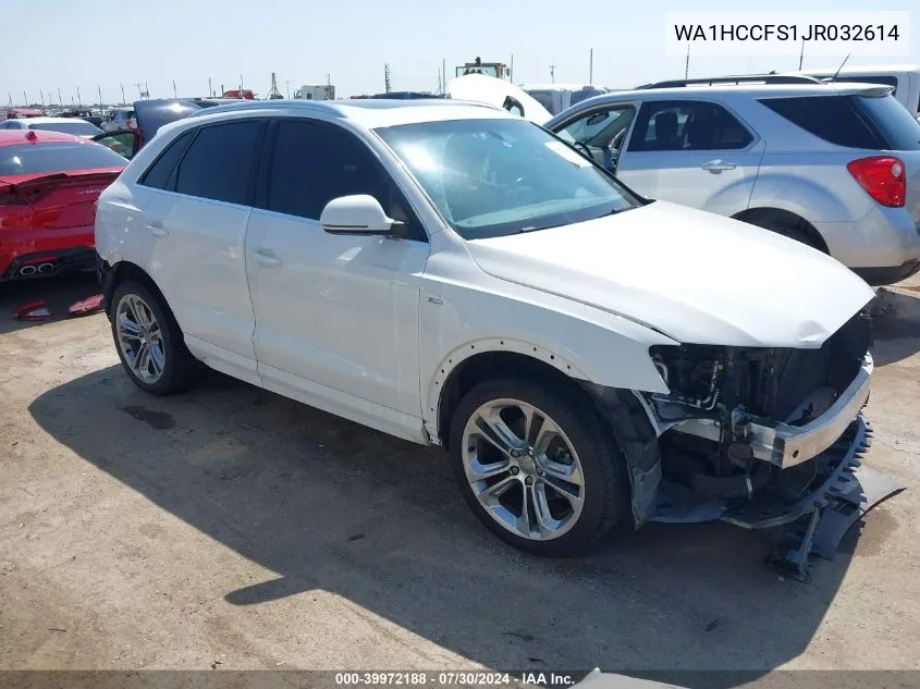 WA1HCCFS1JR032614 2018 Audi Q3 2.0T Sport Premium