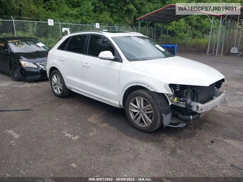 WA1ECCFS7JR019031 2018 Audi Q3 2.0T Premium/2.0T Sport Premium