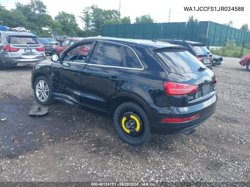 WA1JCCFS1JR034588 2018 Audi Q3 2.0T Premium/2.0T Sport Premium