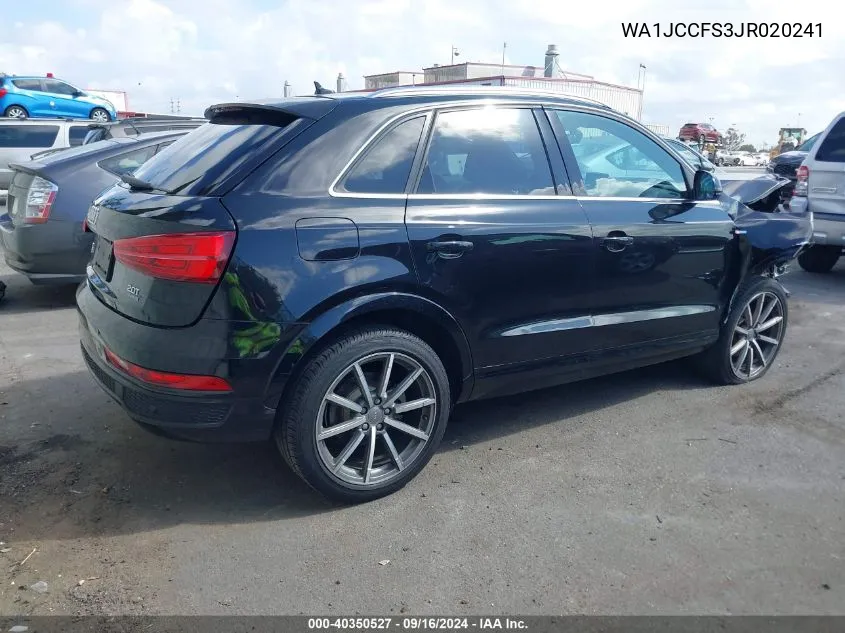 WA1JCCFS3JR020241 2018 Audi Q3 2.0T Premium/2.0T Sport Premium