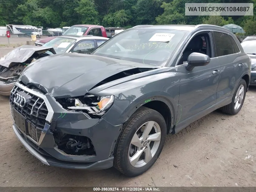 2019 Audi Q3 2.0T Premium VIN: WA1BECF39K1084887 Lot: 39839274