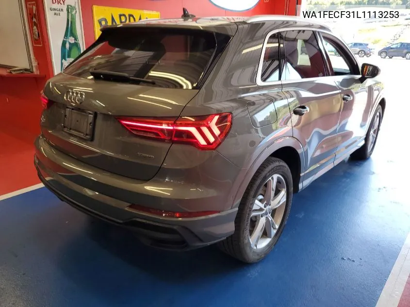 WA1FECF31L1113253 2020 Audi Q3 Prestige S-Line