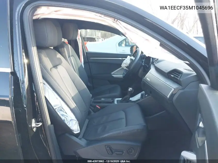 WA1EECF35M1045696 2021 Audi Q3 Premium Plus 45 Tfsi S Line Quattro Tiptronic