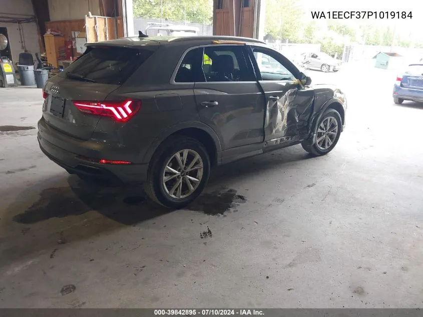 2023 Audi Q3 Premium Plus 45 Tfsi S Line Quattro Tiptronic VIN: WA1EECF37P1019184 Lot: 39842895