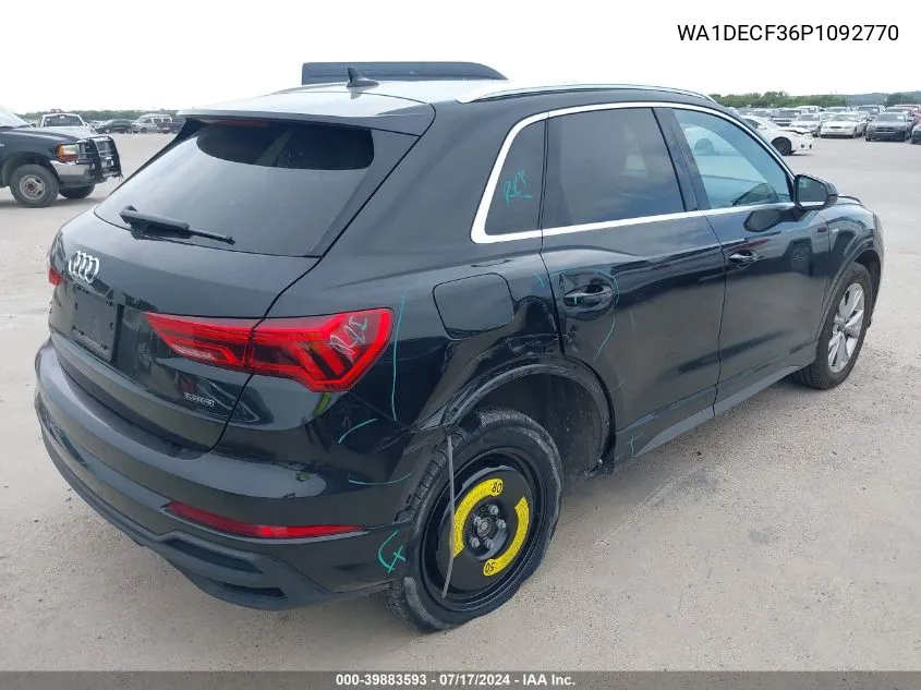 WA1DECF36P1092770 2023 Audi Q3 Premium S Line 45