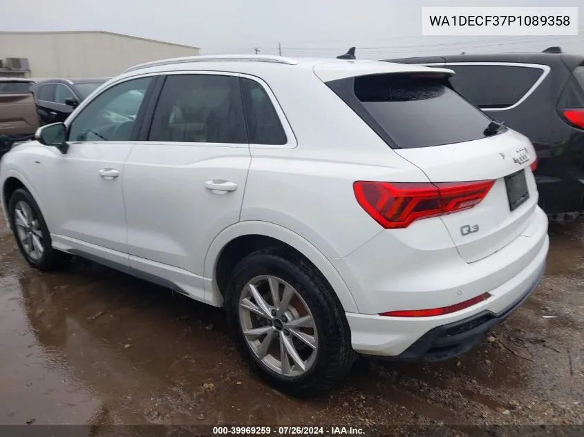 WA1DECF37P1089358 2023 Audi Q3 Premium S Line 45