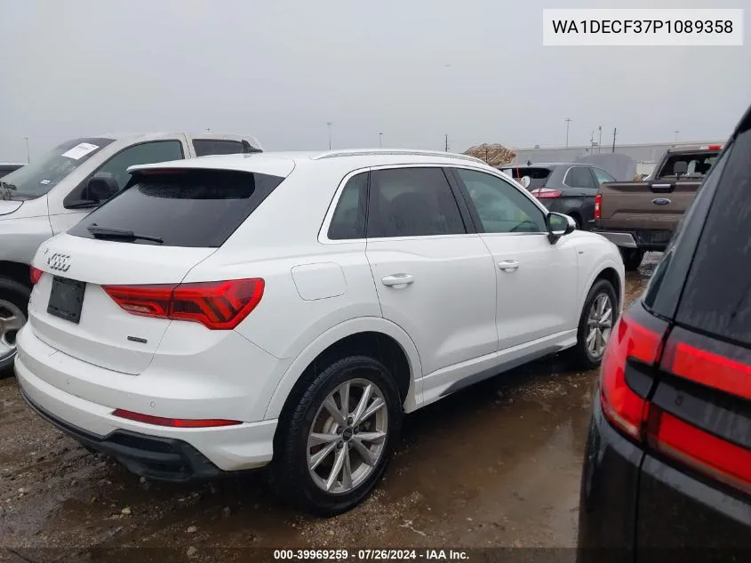 WA1DECF37P1089358 2023 Audi Q3 Premium S Line 45