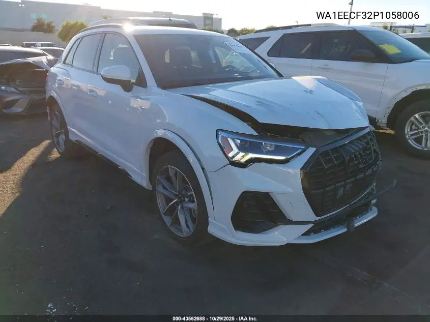 WA1EECF32P1058006 2023 Audi Q3 Premium Plus 45 Tfsi S Line Quattro Tiptronic