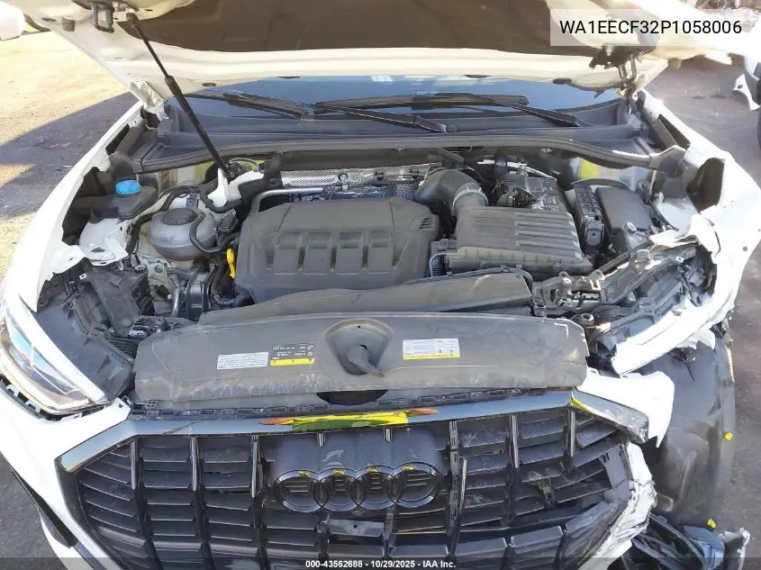 WA1EECF32P1058006 2023 Audi Q3 Premium Plus 45 Tfsi S Line Quattro Tiptronic