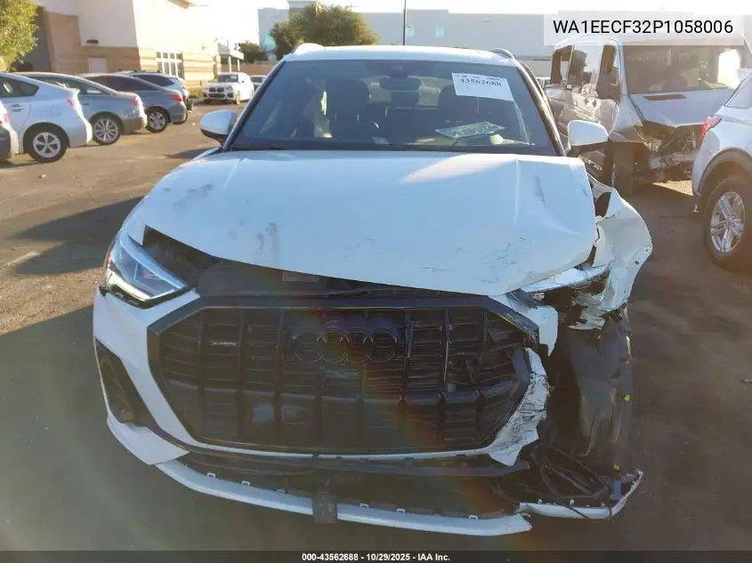 WA1EECF32P1058006 2023 Audi Q3 Premium Plus 45 Tfsi S Line Quattro Tiptronic