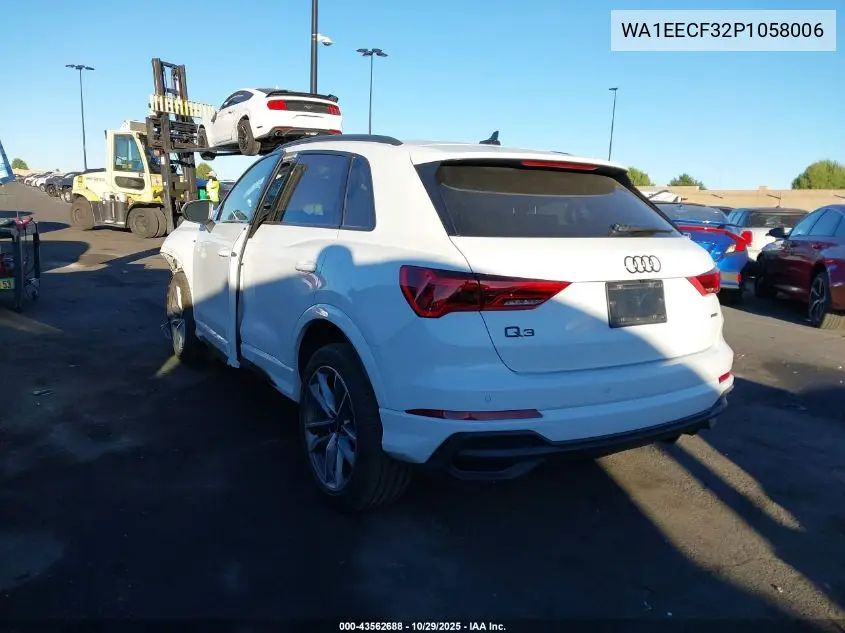 WA1EECF32P1058006 2023 Audi Q3 Premium Plus 45 Tfsi S Line Quattro Tiptronic