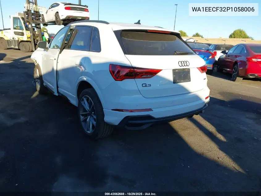 WA1EECF32P1058006 2023 Audi Q3 Premium Plus 45 Tfsi S Line Quattro Tiptronic