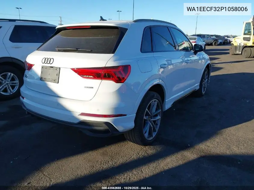 WA1EECF32P1058006 2023 Audi Q3 Premium Plus 45 Tfsi S Line Quattro Tiptronic