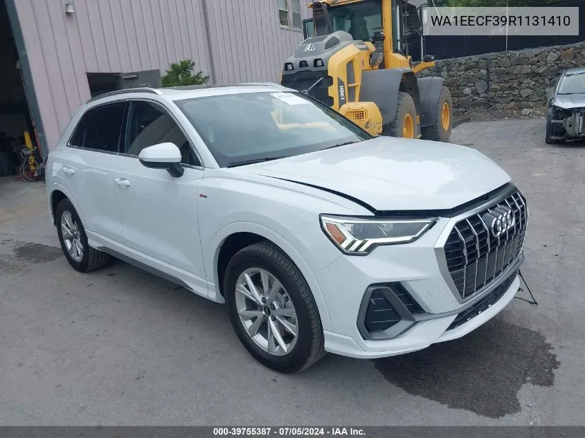 2024 Audi Q3 Premium Plus 45 Tfsi S Line Quattro Tiptronic VIN: WA1EECF39R1131410 Lot: 39755387