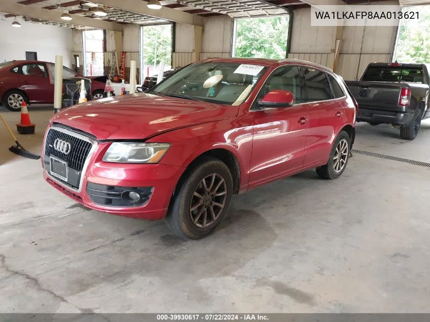 WA1LKAFP8AA013621 2010 Audi Q5 3.2 Premium