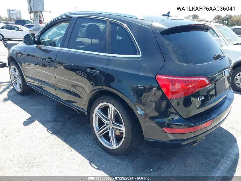 2010 Audi Q5 3.2 Premium VIN: WA1LKAFP6AA036041 Lot: 39955993