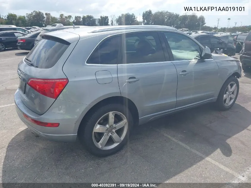 WA1LKAFP1AA019101 2010 Audi Q5 3.2 Premium