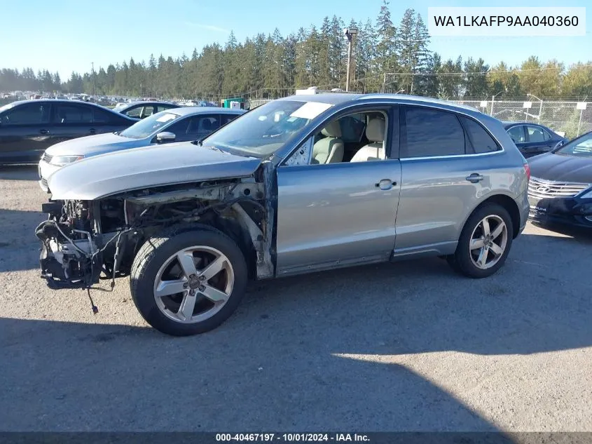 WA1LKAFP9AA040360 2010 Audi Q5 Premium Plus