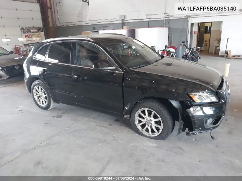 WA1LFAFP6BA035140 2011 Audi Q5 2.0T Premium