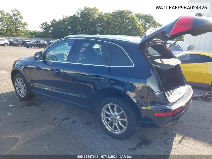 WA1LFAFP9BA024326 2011 Audi Q5 2.0T Premium