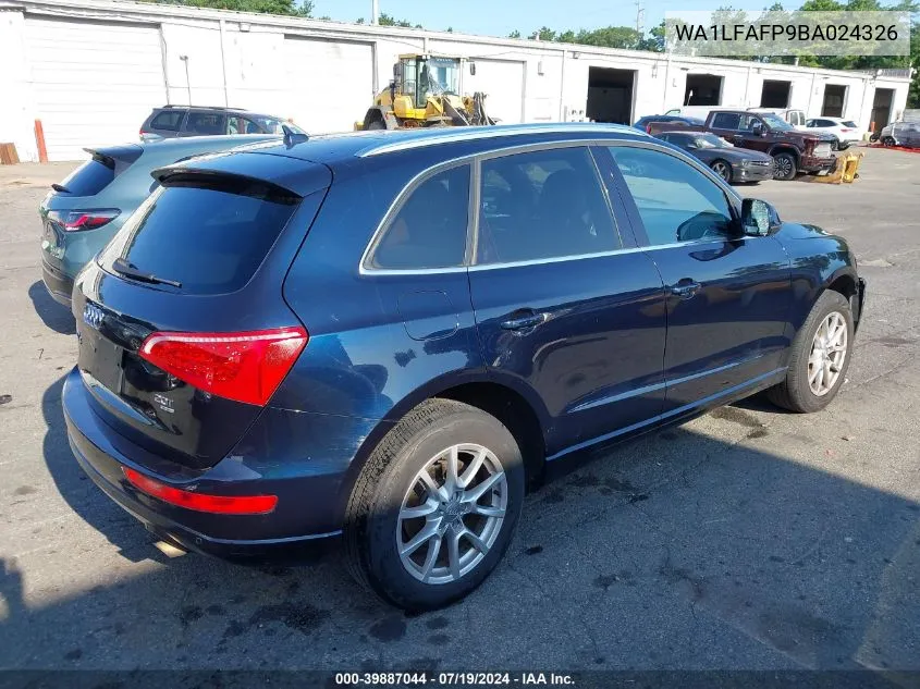 WA1LFAFP9BA024326 2011 Audi Q5 2.0T Premium