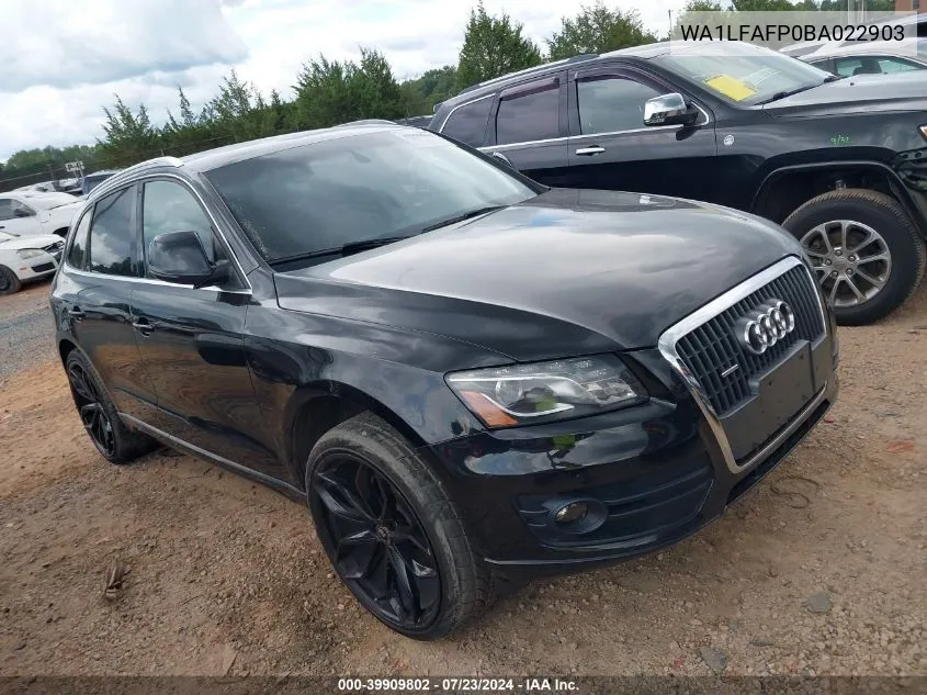 WA1LFAFP0BA022903 2011 Audi Q5 Premium Plus