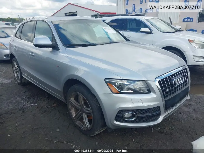 WA1DKAFP2BA007710 2011 Audi Q5 3.2 Premium Plus